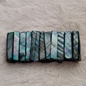 Chico's Mother of Pearl Stretch Bracelet NWOT!
